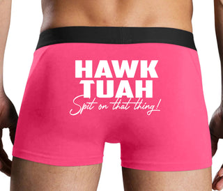 Hawk Tuah Spit On That Thing - Pink Boxer Brief