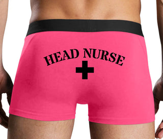 Head Nurse - Pink Boxer Brief