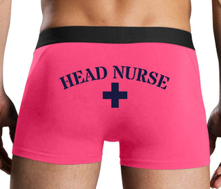 Head Nurse - Pink Boxer Brief