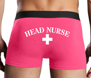 Head Nurse - Pink Boxer Brief