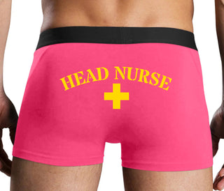 Head Nurse - Pink Boxer Brief