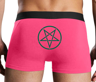 Inverted Pentagram - Pink Boxer Brief