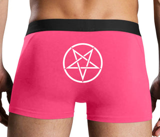 Inverted Pentagram - Pink Boxer Brief