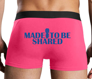 Made To Be Shared - Pink Boxer Brief
