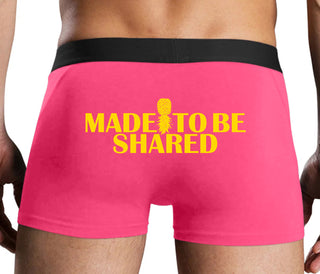 Made To Be Shared - Pink Boxer Brief