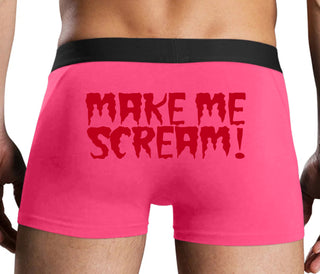 Make Me Scream - Pink Boxer Brief