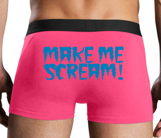 Make Me Scream - Pink Boxer Brief