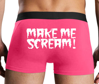 Make Me Scream - Pink Boxer Brief