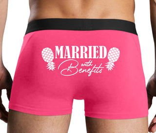 Married With Benefits - Pink Boxer Brief