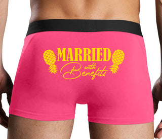 Married With Benefits - Pink Boxer Brief