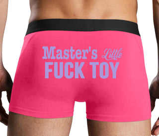 Master's Little Fuck Toy - Pink Boxer Brief