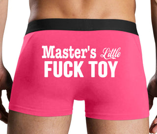 Master's Little Fuck Toy - Pink Boxer Brief