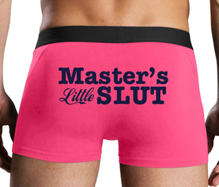 Master's Little Slut - Pink Boxer Brief