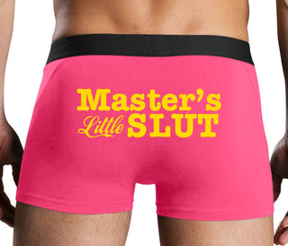 Master's Little Slut - Pink Boxer Brief