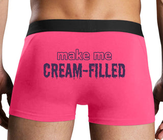 Make Me Cream Filled - Pink Boxer Brief