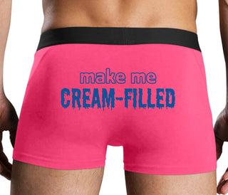 Make Me Cream Filled - Pink Boxer Brief