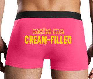 Make Me Cream Filled - Pink Boxer Brief