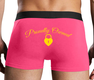 Proudly Owned - Pink Boxer Brief
