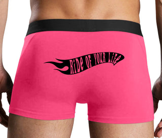 Ride Of Your Life - Pink Boxer Brief