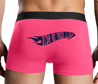 Ride Of Your Life - Pink Boxer Brief