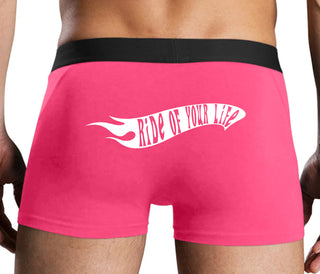 Ride Of Your Life - Pink Boxer Brief