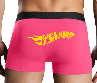 Ride Of Your Life - Pink Boxer Brief