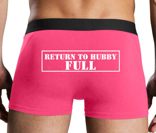 Return to Hubby Full - Pink Boxer Brief