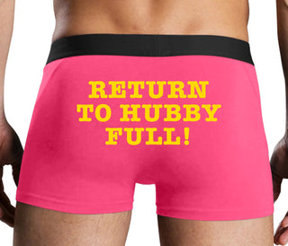 Return to Hubby Full - Pink Boxer Brief