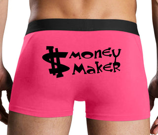 Money Maker - Pink Boxer Brief