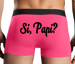 Si Pappi - Yes Daddy - Pink Boxer Brief
