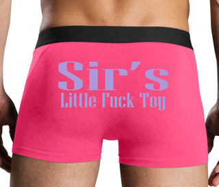 Sir's Little Fuck Toy - Pink Boxer Brief