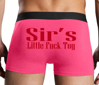 Sir's Little Fuck Toy - Pink Boxer Brief
