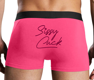 Sissy Cuck - Pink Boxer Brief