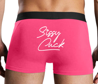 Sissy Cuck - Pink Boxer Brief