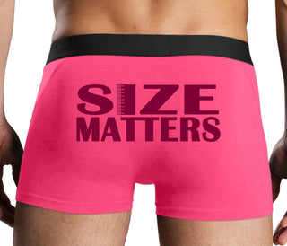 Size Matters - Pink Boxer Brief
