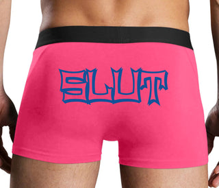 Slut - Pink Boxer Brief