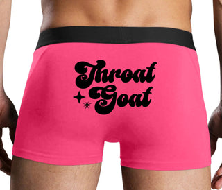 Throat Goat - Deep Throat Expert - Pink Boxer Brief