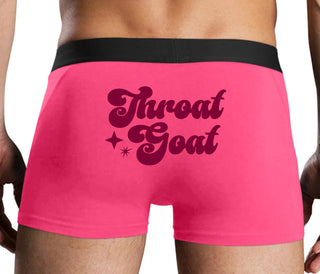 Throat Goat - Deep Throat Expert - Pink Boxer Brief