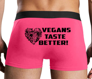 Vegans Tastes Better - Pink Boxer Brief