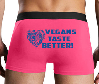 Vegans Tastes Better - Pink Boxer Brief