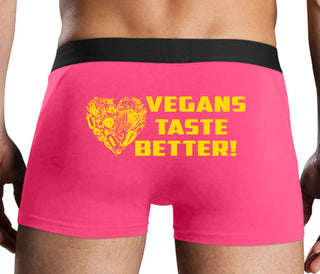 Vegans Tastes Better - Pink Boxer Brief