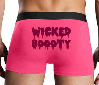 Wicked Boooty - Pink Boxer Brief