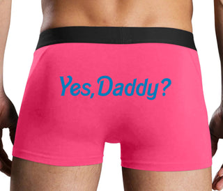 Yes Daddy ? - Pink Boxer Brief
