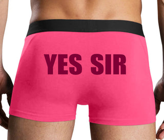 Yes Sir - Pink Boxer Brief