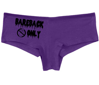 Bareback Only - Purple Boy Short