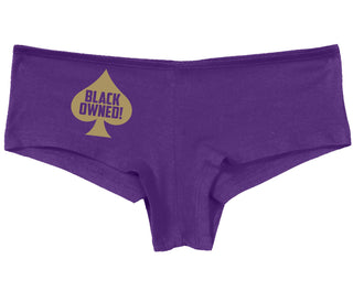 Black Owned - Queen of Spades - Purple Boy Short