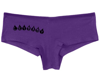 Crybaby Tear Design - Purple Boy Short