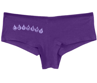 Crybaby Tear Design - Purple Boy Short
