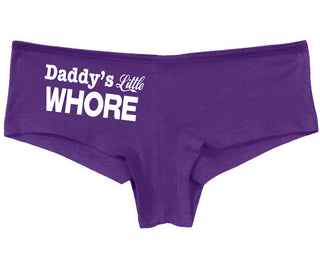 Daddys Little Whore - Purple Boy Short