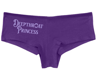 Deepthroat Princess - Deep Throat Specialist - Purple Boy Short